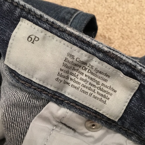 Loft Low-Rise Denim Capris - Picture 6 of 6